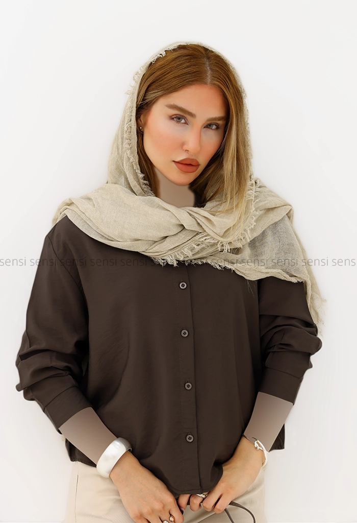 شومیز زنانه پری باکسی کد1006425